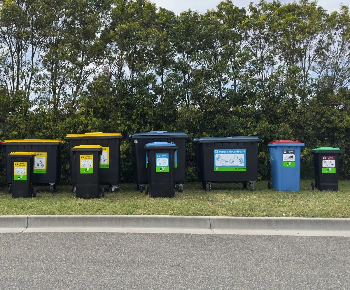 KSE commercial waste bins range
