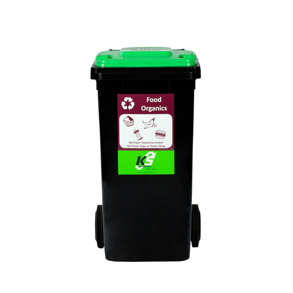 120 litre food waste bin