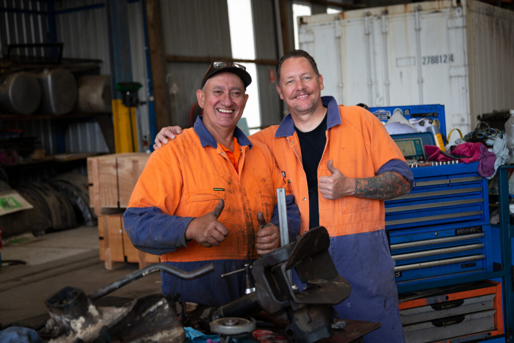 KS Environmental mechanical workshop team