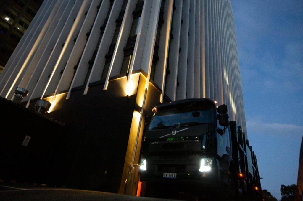 KS Environmental truck in action