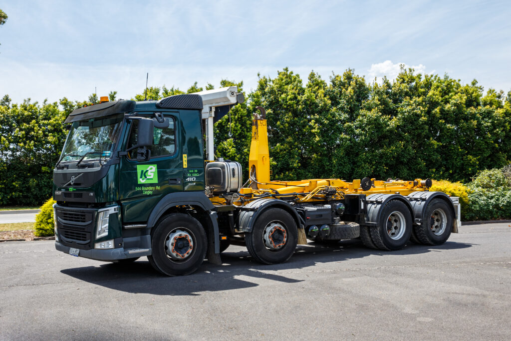 KS Environmental hook lift truck