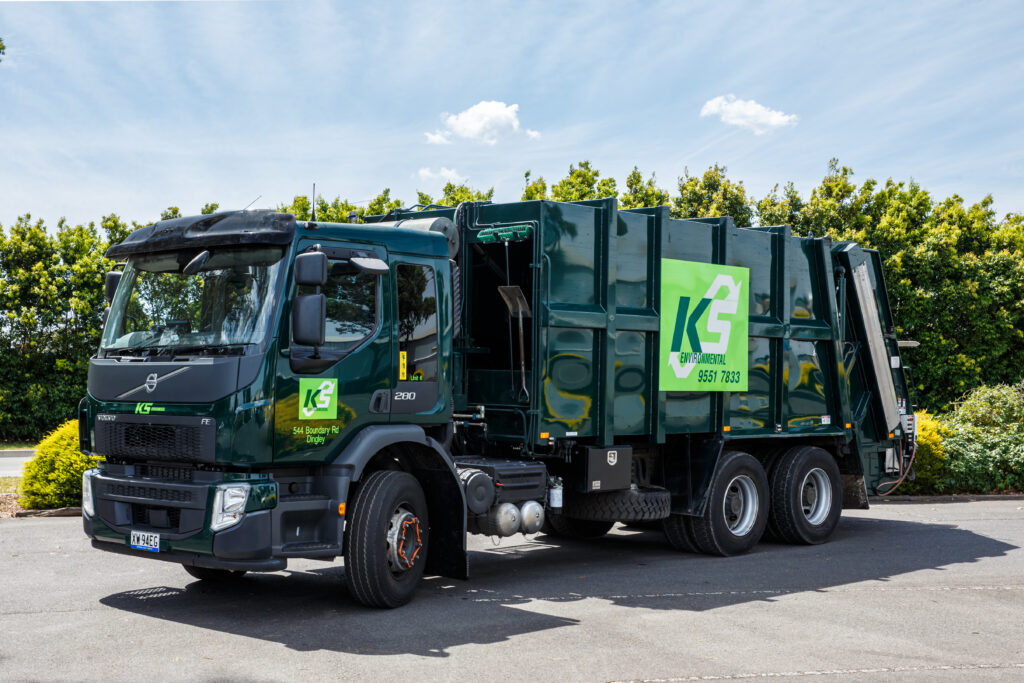 KS Environmental rear lift truck