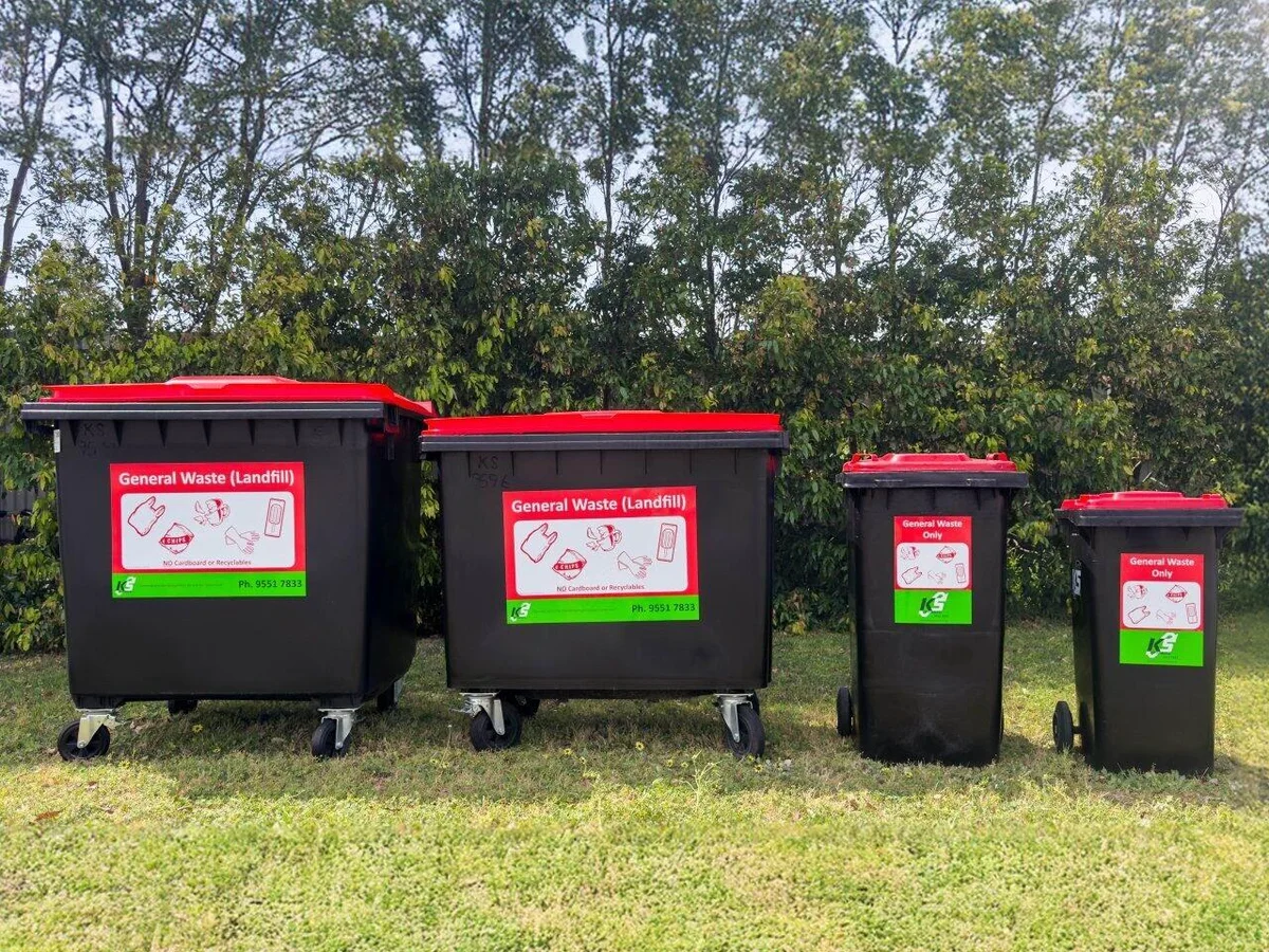 General waste bins Melbourne